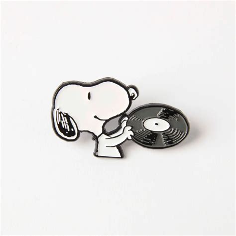 Purchase Magpie MA1641 Snoopy Peanuts Music Is Life Pin - Record at ...