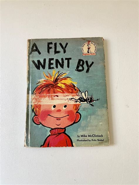 Vintage 1958 A Fly Went by Book - Etsy