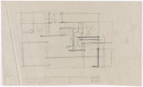 Ludwig Mies van der Rohe. Mountain House Project, no intended site ...