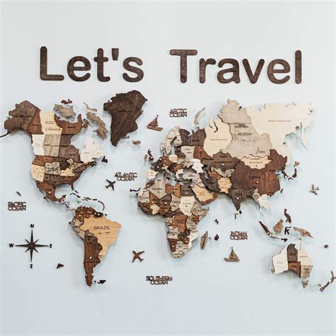 World Map Wall Decor Cheap - Wayne Baisey