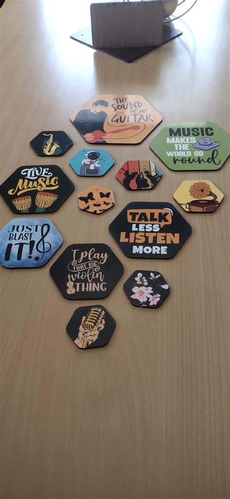 Artvibes Decorative Modern Wooden Wall Hanging Decoration for Home ...