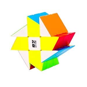 D ETERNAL QiYi Windmill Cube 3x3x3 High Speed Stickerless Magic Puzzle ...