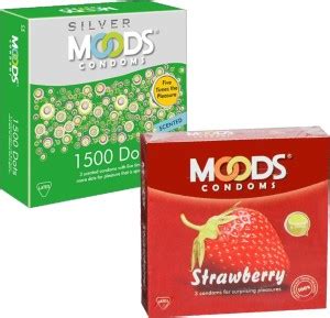MOODS 1500DOTS_STRAWBERRY Condom Price in India - Buy MOODS 1500DOTS ...