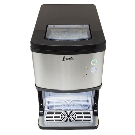 Avanti 33-lb Ice Per day Countertop Nugget/Pebble Ice Maker (Stainless ...