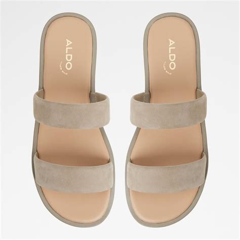 Krios-In Women's Green Flat Sandals | Aldo Shoes
