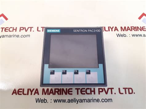 Siemens 7km3133-0ba00-3aa0 sentron pac3100 power monitor device 100 ...