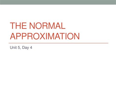 Image result for What Is Normal Approximation