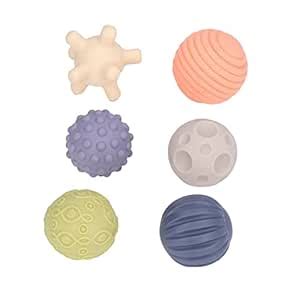 Buy Textured Sensory Balls for Babies, Different Shapes, Different ...