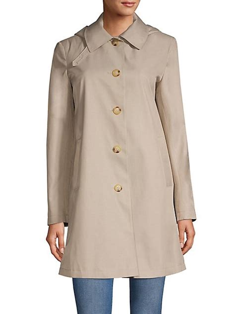 Balmacaan Trench Coat