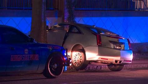 Driver hospitalized after chase with Georgia State Patrol through metro ...