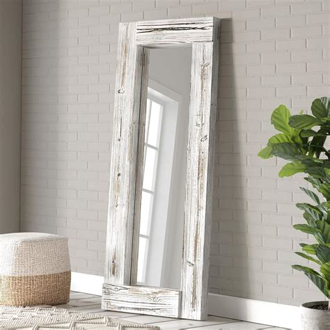 Amazon.com: Barnyard Designs Rustic Farmhouse Full Length Mirror - Wood ...
