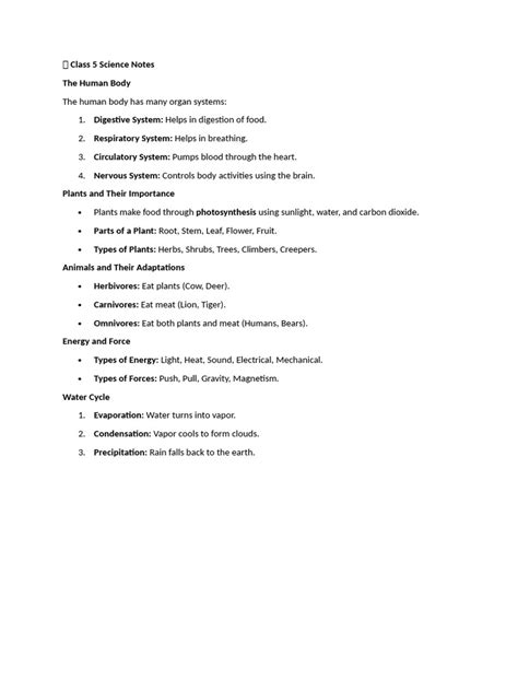 Image result for Chapter 15 Class 5 Science Notes