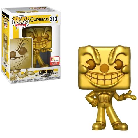 Cuphead Funko POP! Games King Dice Vinyl Figure India | Ubuy