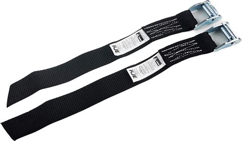 Buy KJE 1500 lbs 1 x 2' Tie Down Straps, 2 Pack Adjustable Lashing ...
