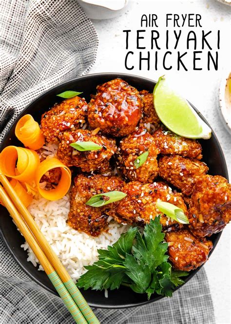 Air Fryer Teriyaki Chicken - Mom On Timeout