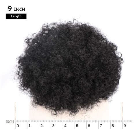 Buy Afro Puff Drawstring Ponytail Kinky Curly Bun Hair Synthetic Short ...