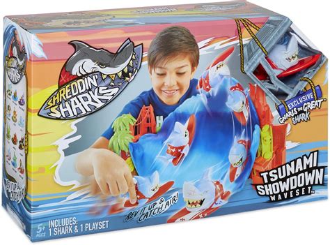 Buy MGA Entertainment Shreddin' Sharks Tsunami Showdown Playset for ...