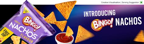 Bingo ! Nachos Cheese, Free Dip, Crunchy, Crispy Nacho Chips, Made Of ...
