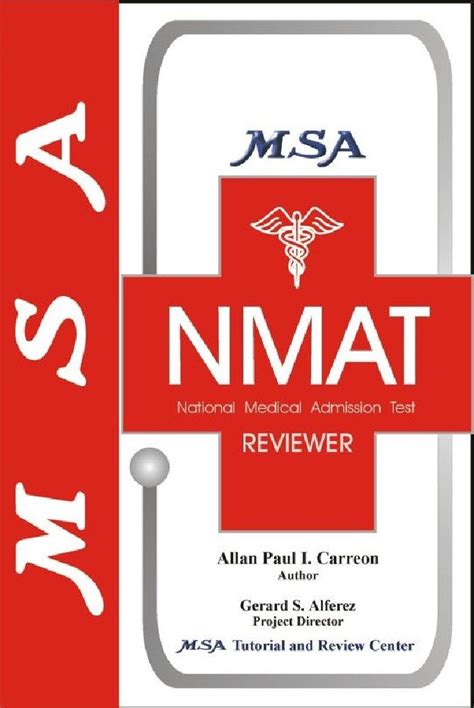 MSA NMAT Reviewer eBook : Carreon, Allan Paul, Alferez, Gerard S ...