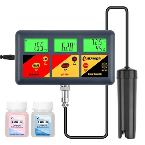 UIUZMAR pH EC TDS Continuous Monitor pH ORP Meter for Home India | Ubuy