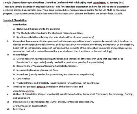 Image result for Sample Proposal Outline