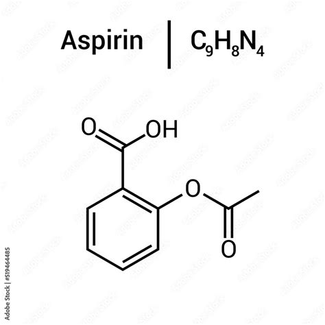 Aspirin Compound Structure 的图像结果