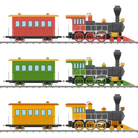 Eisenbahn Comic Bilder - Kostenloser Download auf Freepik