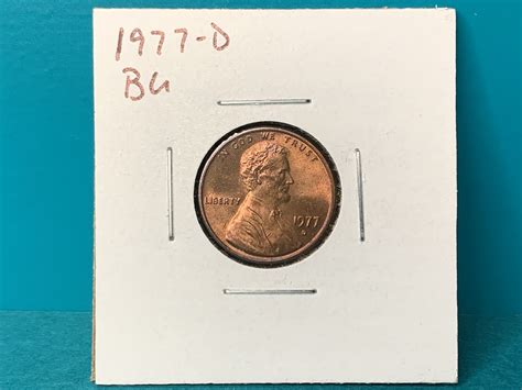 1977-D Lincoln Memorial Cent - For Sale, Buy Now Online - Item #694891