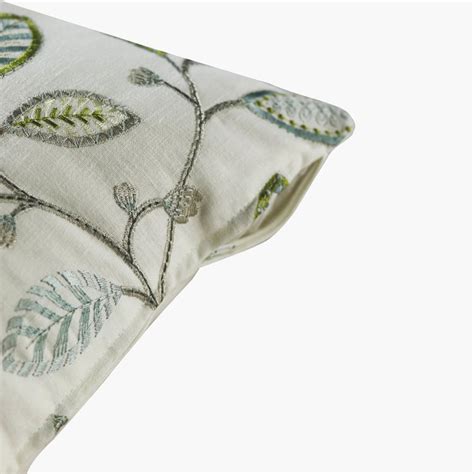 Buy GM Nisarg Set of 2 Embroidered Cushion Covers - 40x40cm from GM at ...