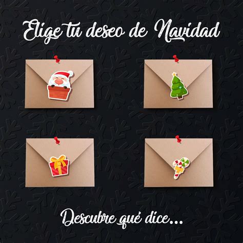 Deseo de Navidad - Tarjeta de Navidad Creativa