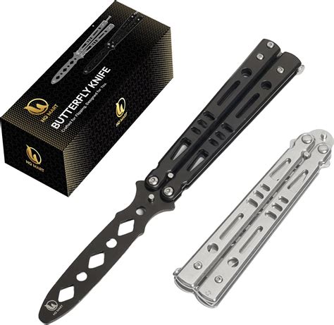 Butterfly Knife Trainer Set with Pouches - Master Knife Tricks with ...