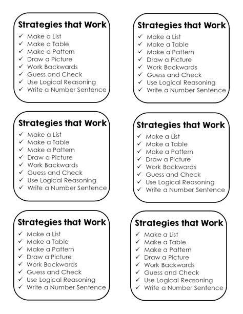 Image result for Work Backward Math Strategy