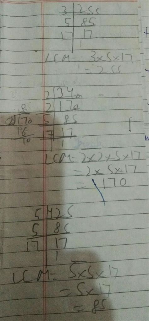 255,340,425, ka lcm show - Brainly.in