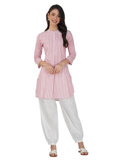 Stripe Pathani Kurta