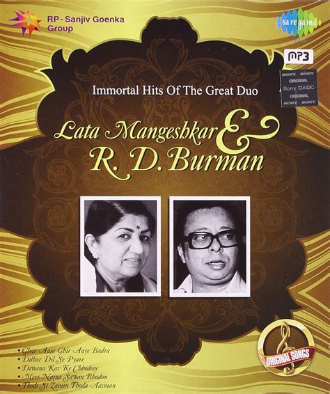 Immortal Hits of Great Duo-Lata and R.D. Burman: Asha Bhosle, Bhupinder ...