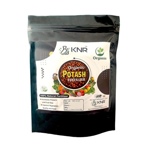 KNR Organic Potash 3.6 Kgs | Granular Bio Potash Fertilizer for ...