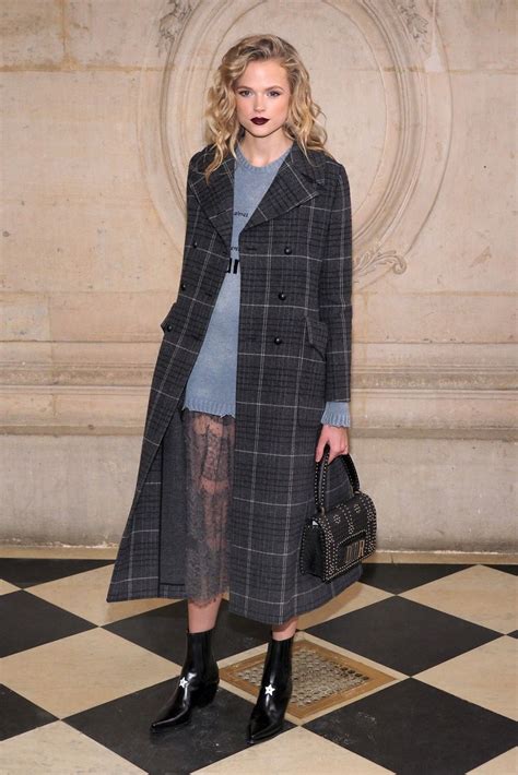 Gabriella Wilde – Christian Dior Show FW18 in Paris • CelebMafia