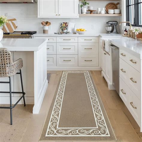 famibay 2x6 ft Washable Runner Rugs with Rubber Backing Kitchen Runner ...