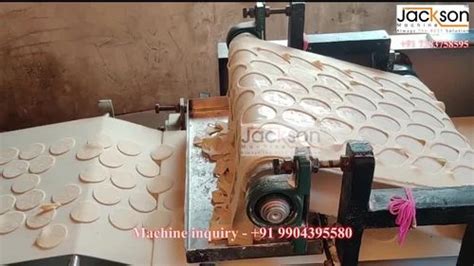 Pani Puri Making Machine - Poori Making Machine Manufacturer from Ahmedabad
