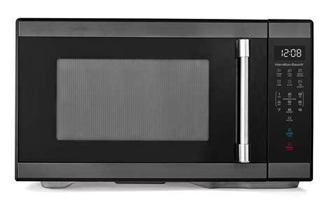 Hamilton Beach 1.1 cu ft Countertop Microwave Ovens in Stainless Steel ...