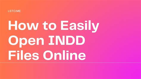 Image result for Open Indd File