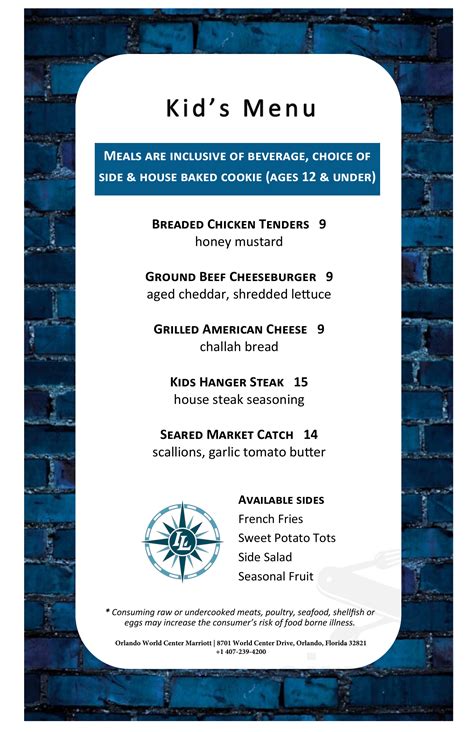Latitude & Longitude menu in Orlando, Florida, USA