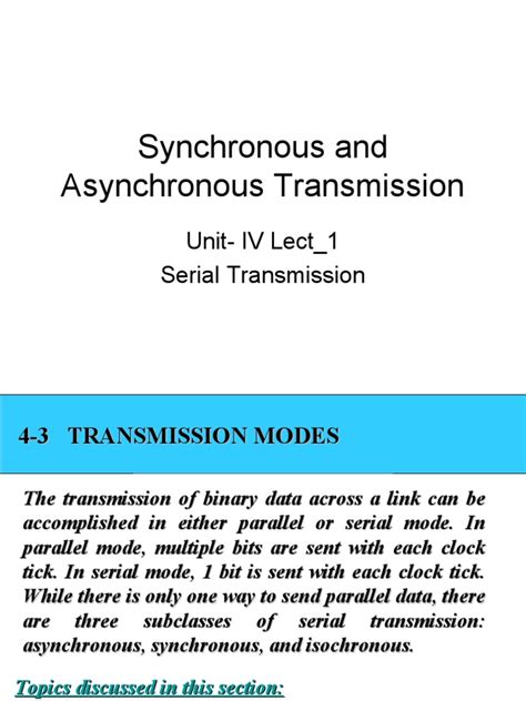 Image result for Serial Data Transmission Synchronous Asynchronous