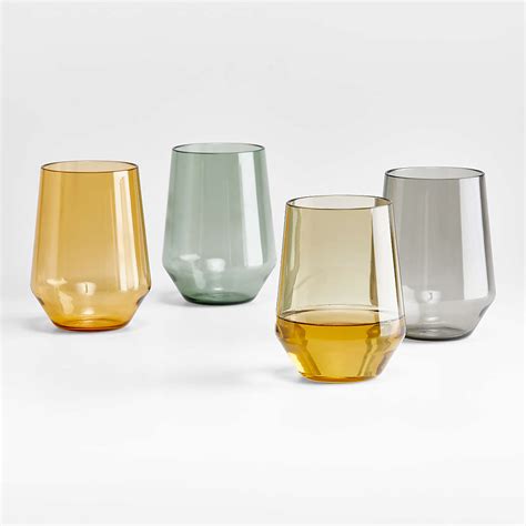 Stemless Wine Glasses | Crate & Barrel