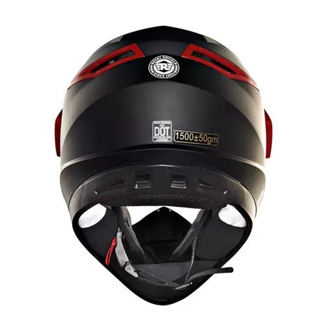 Royal Enfield Escapade Off-Road Helmet-Black and Red – SapMotors