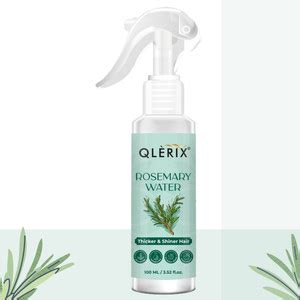 QLERIX Rosemary Water Hair Spray for Hair Straightening & Smoothening ...