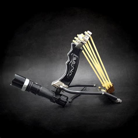 Multifunctional Outdoor Powerful Shooting Fish Slingshot with Flashlig ...
