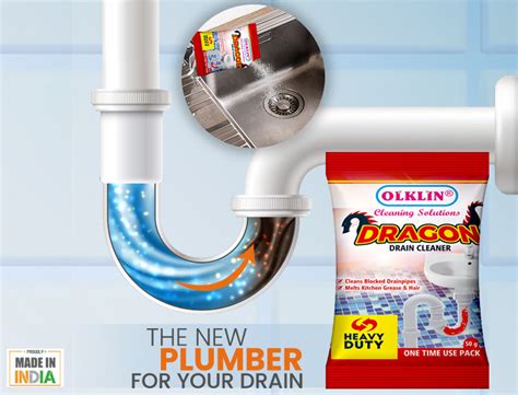 Unclog Drains With The Best Drain cleaner powder – Olklin