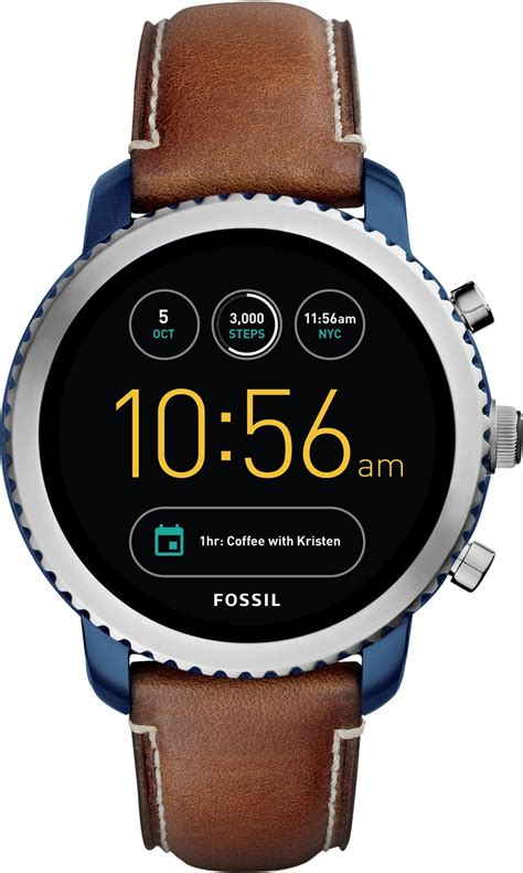 Fossil Gen 3 Q Explorist Silver Smartwatch Price in India - Buy Fossil ...