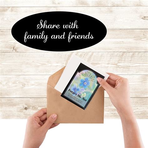 FuneralFavors 50 Pcs Funeral Favors Forget Me Not Memorial Seed India ...